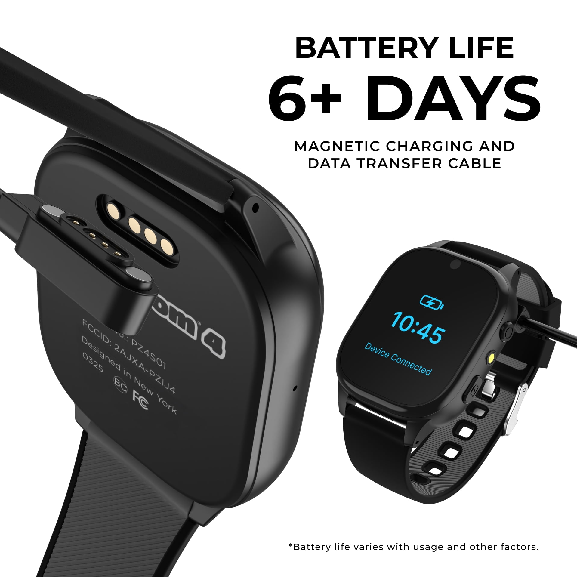 PlayZoom 4 Kids Smartwatch – 25 STEM Games, Camera, Step Counter, Audiobooks, Bluetooth, Splash Resistant, 7-Day Battery - Image 5