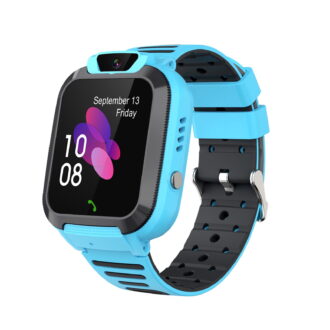 Blasgw Kids Smart Watch For Boys Girls Ages 3-12 With Games Video Camera Music Player Call 12/24 Hour Clock Flashlight Calculator HD Touchscreen Blue