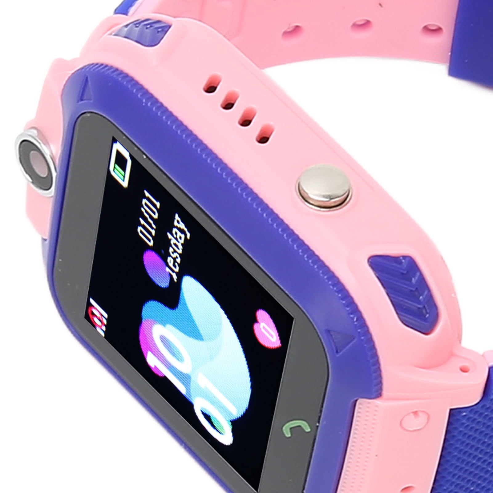 Riousery Kids Smart Watch 2G GSM IP67 Waterproof Touch Screen Phone Watch with SOS Camera for Boys Girls (Pink, 1.44 inches / 3.66 cm Display) - Image 4