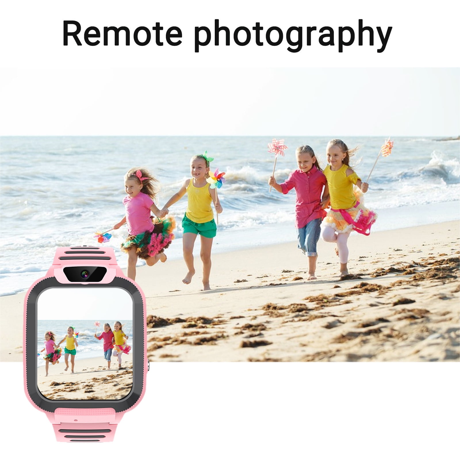 MAUXDA Kids Smart Watch For Boys Girls Ages 3-12 With Games Video Camera Music Player Call 12/24 Hour Clock Flashlight Calculator HD Touchscreen - Image 3