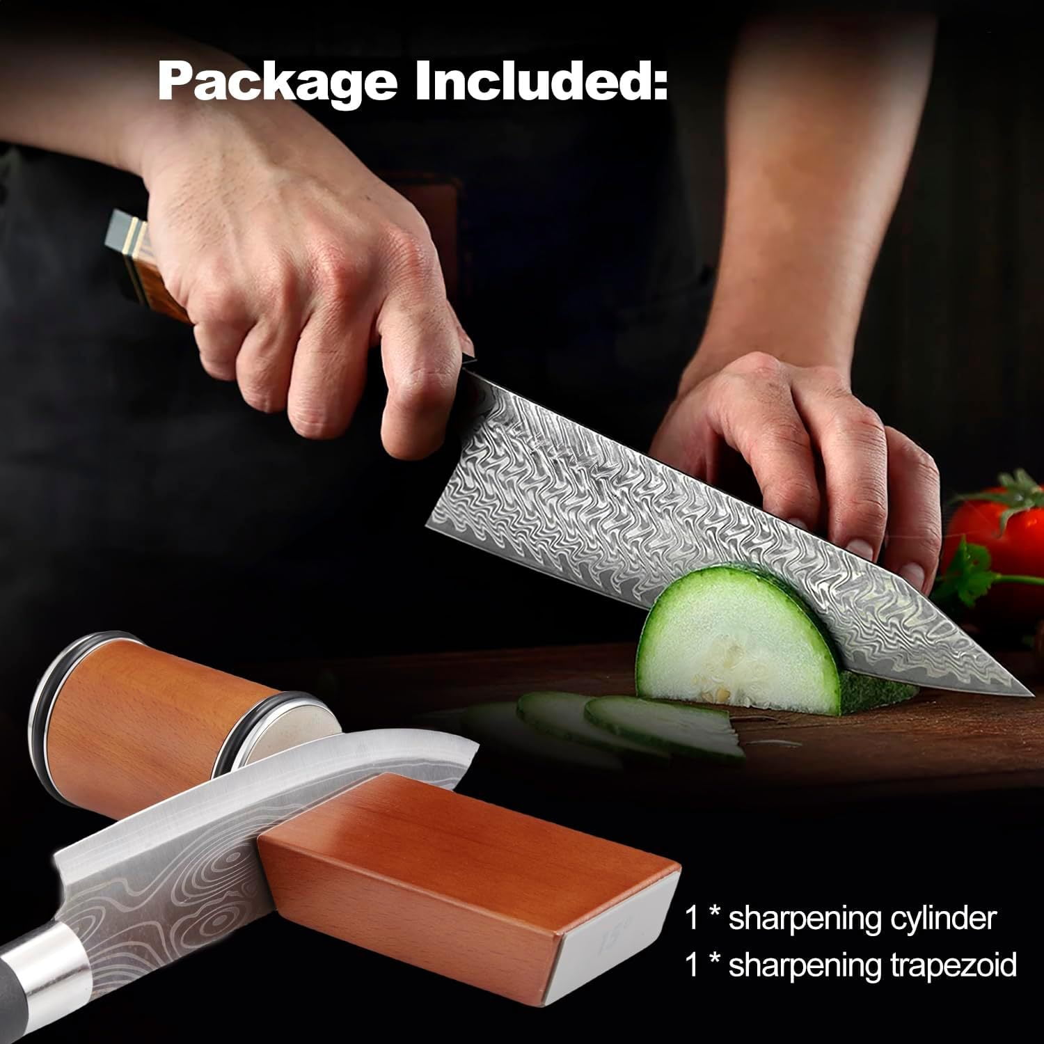 Rolling Knife Sharpener for Kitchen Professional Knife Sharpener - Image 2