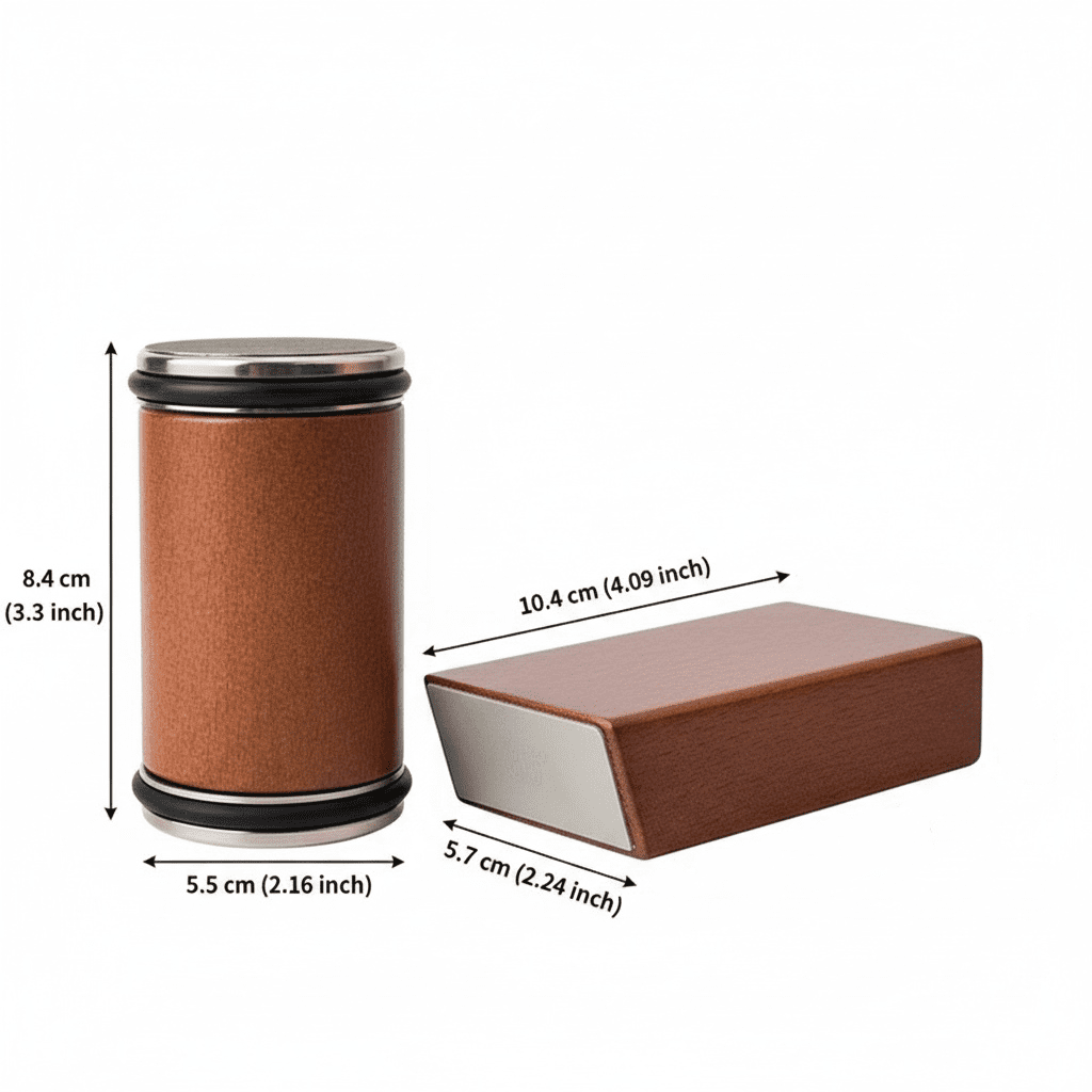 Rolling Knife Sharpener Kit, Diamond & Ceramic Sharpening for Steel, Kitchen Tool with 15 & 20 Degree Magnetic Angle (Brown) - Image 5