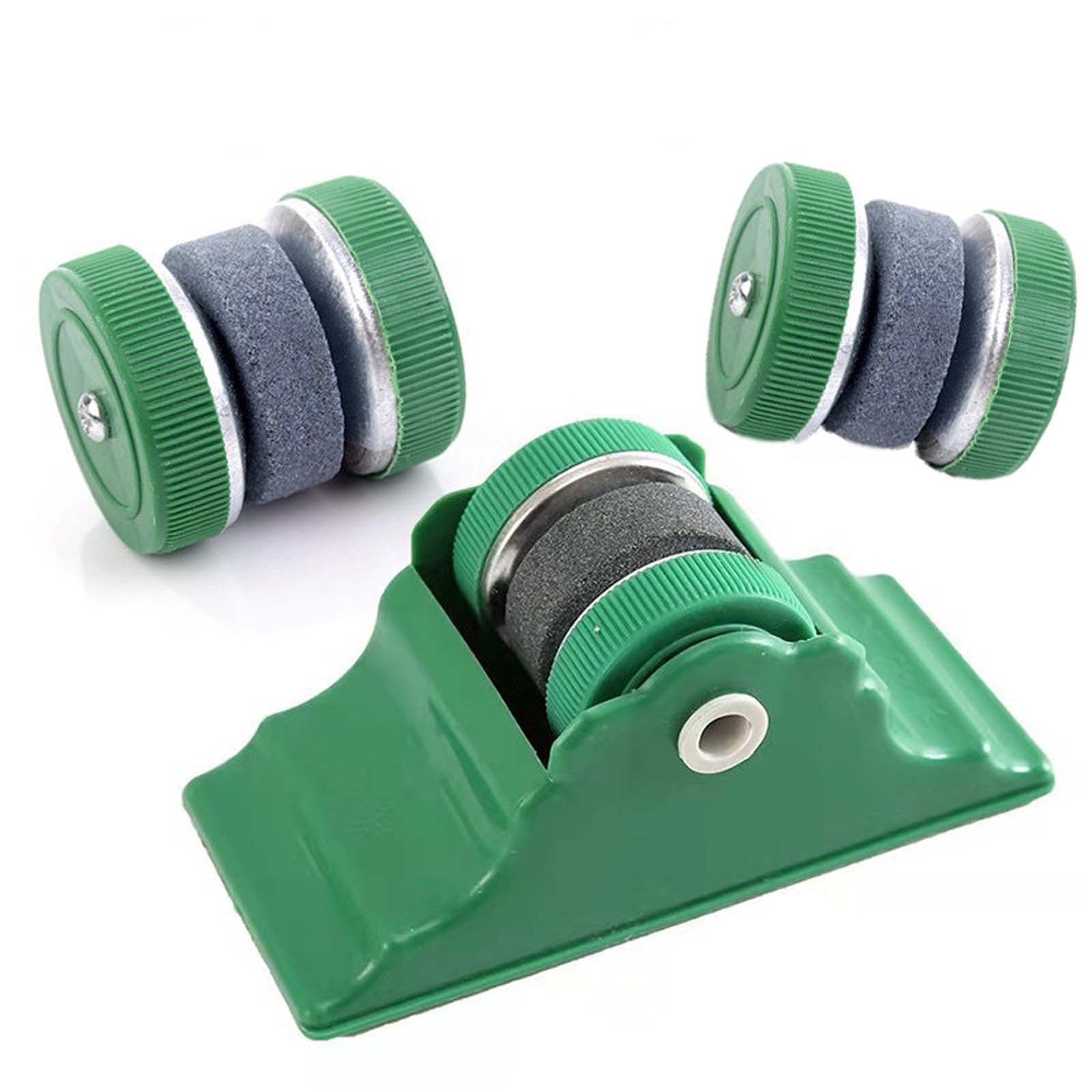 Specollect 1 Pcs Kitchen Knife Sharpener Sharpening Tool with Base, Portable Blade Sharpener for Hunting Knives, Compact Rolling Sharpener for Quick Edge Restoration - Image 4
