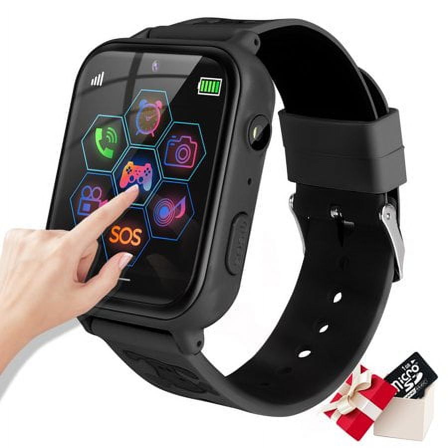 SHANNA Phone Series Kids Smart Watch, Black Band - Image 5