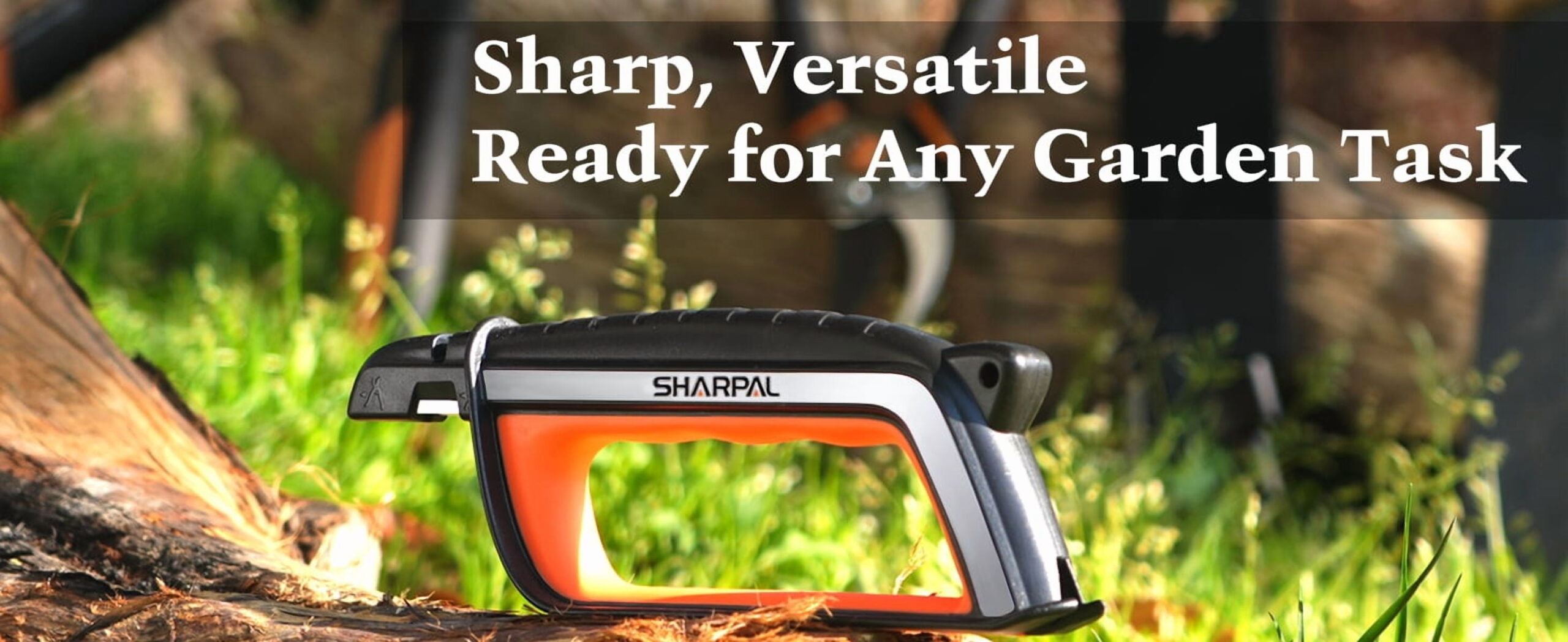 Sharpal 103N All-in-1 Pruning Gardening Tool Sharpener for Knife, Lawn Mower Blade, Axe, Pruner, Scissors - Image 4