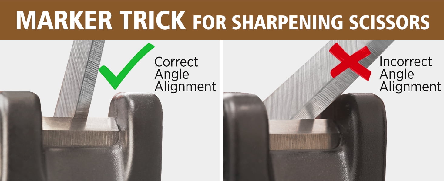 SHARPAL 191H Pocket Knife & Scissors Sharpener, Kitchen Chef Sharpening Tool for Straight and Serrated Knives – Compact Suction Cup Design - Image 4