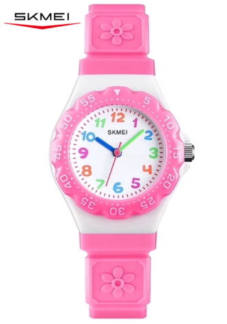 SKMEI Digital Watch, Waterproof Sport Watch , Birthday Gifts for 7-10-12-Year-Old, Pink