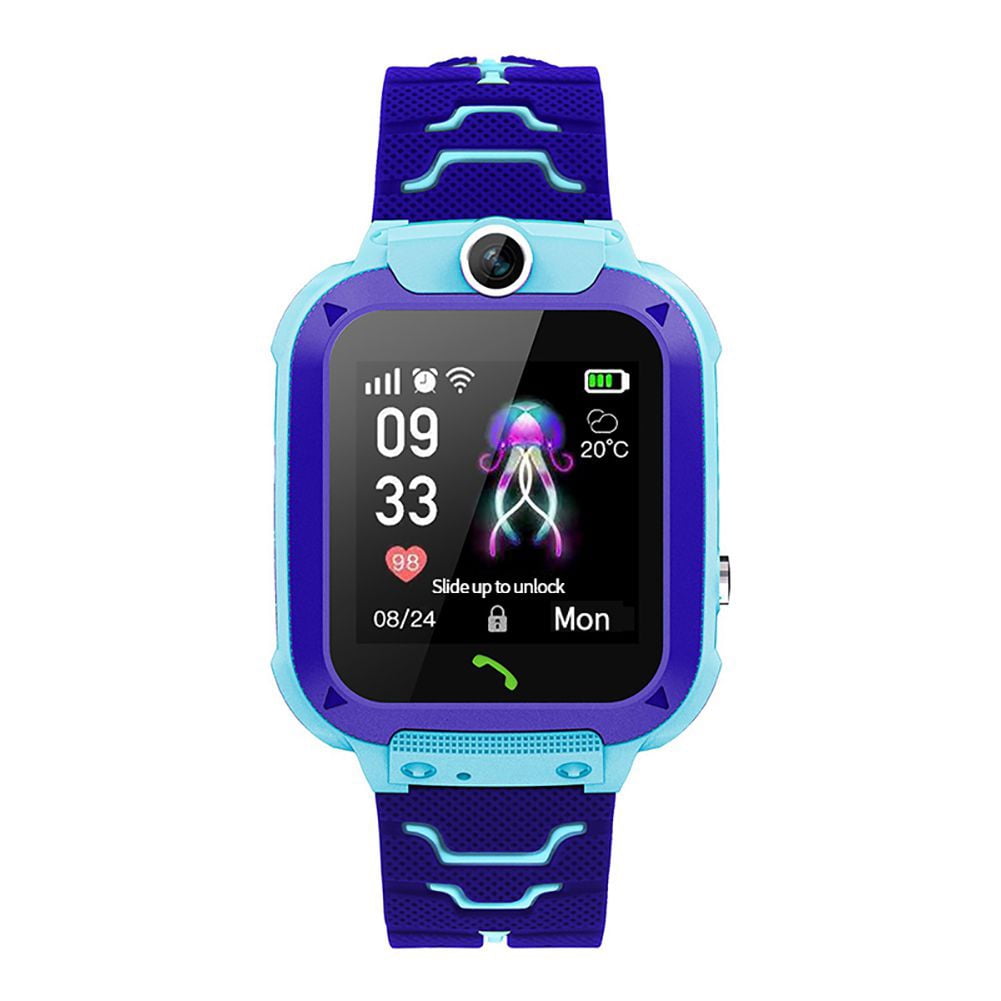 Smart Watch for Kids - Kid GPS Tracker with Phone Smartwatch for Boys Girls with Two-Way Call SOS Anti-Lost Games Camera, Child Cellphone Watch School Class Gifts - Image 4