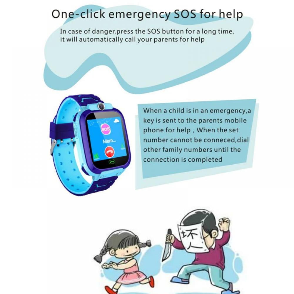 Smart Watch for Kids, Kids Waterproof Smart Watches Phone with SOS Call Camera Alarm for 3-12 Boys Christmas Birthday Gifts - Image 5