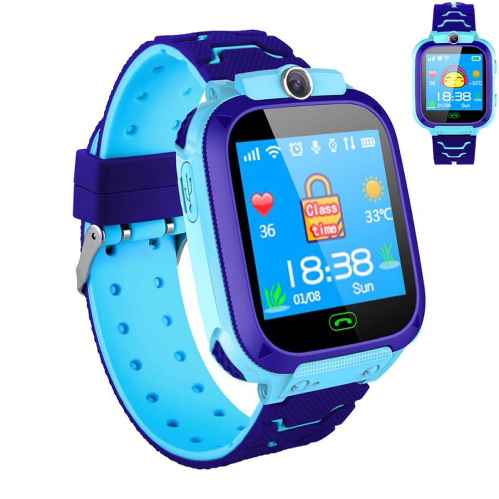 Smart Watch for Kids, Kids Waterproof Smart Watches Phone with SOS Call Camera Alarm for 3-12 Boys Christmas Birthday Gifts