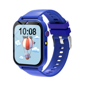 smart watch for kids with 18 classic games, camera, pedometer, alarm clock, and timer on the touch screen, suitable for boys and girls aged 3-12 as holiday Christmas gifts(blue)