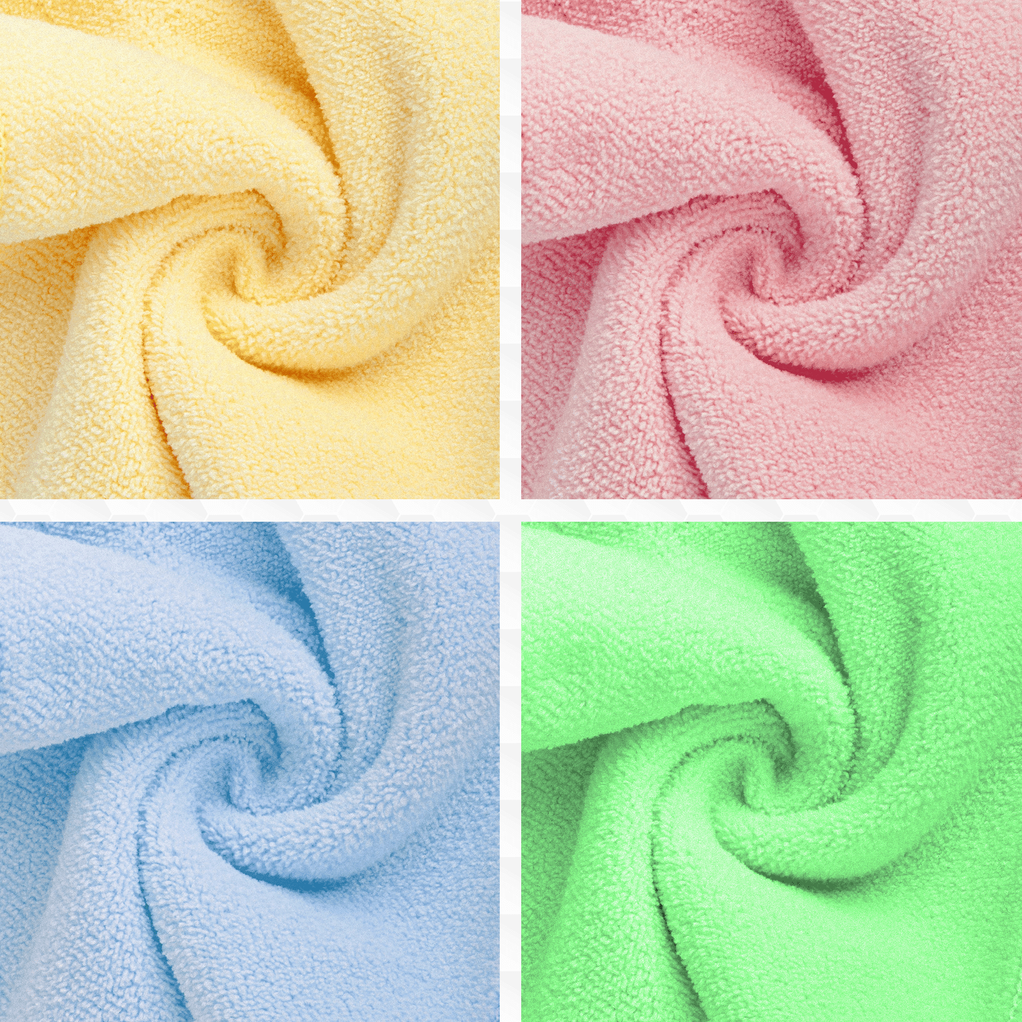 SUGARDAY 12 PCS Dish Cloths Towels for Drying Dishes Reusable Hand Tea Towels for Kitchen Washing Dishes - Image 4