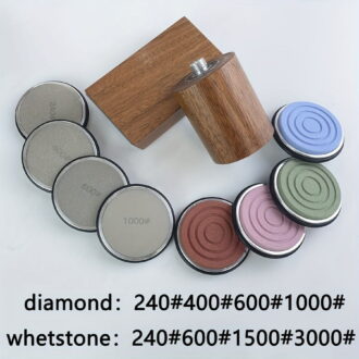 Supercharged Magnetic Rolling Knife Sharpener Kit - Precision Diamond Sharpening Stone for Seamless Blade Renewal - Perfect Chefs Tool, Hot Industry Favorite