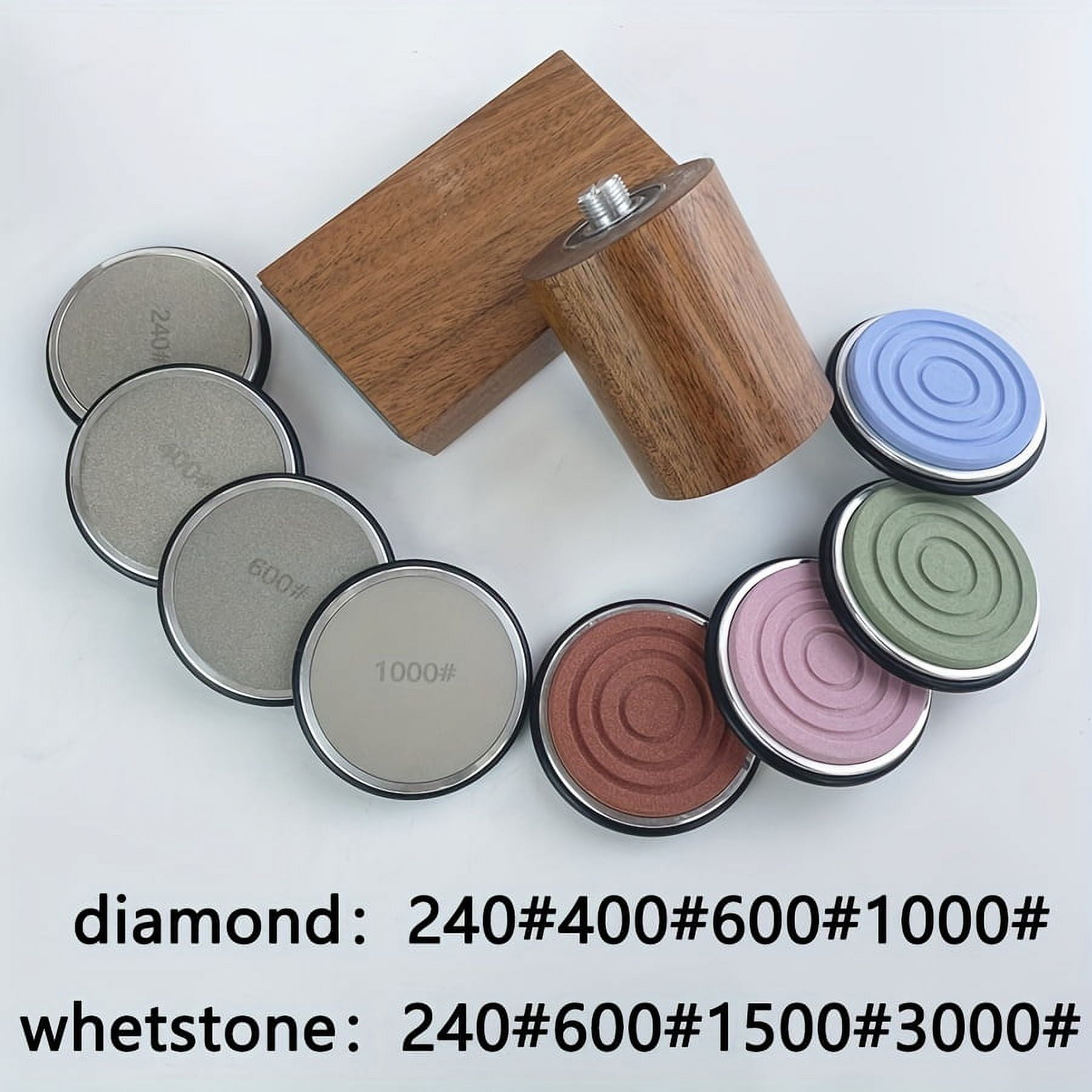 Supercharged Magnetic Rolling Knife Sharpener Kit - Precision Diamond Sharpening Stone for Seamless Blade Renewal - Perfect Chefs Tool, Hot Industry Favorite