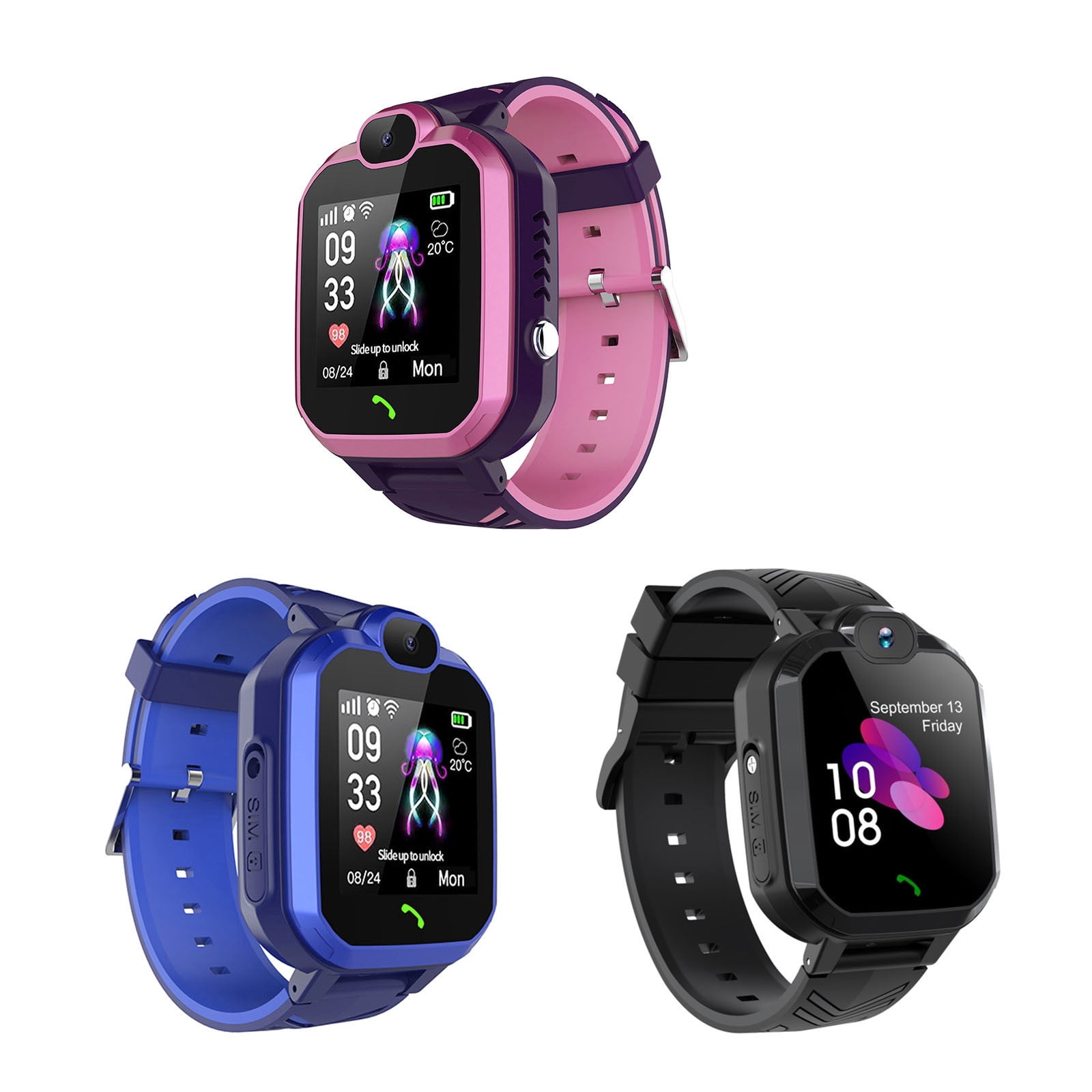 taicans GPS Smart Watch for Kids with Video Calls,Camera for Boys Girls - Image 3