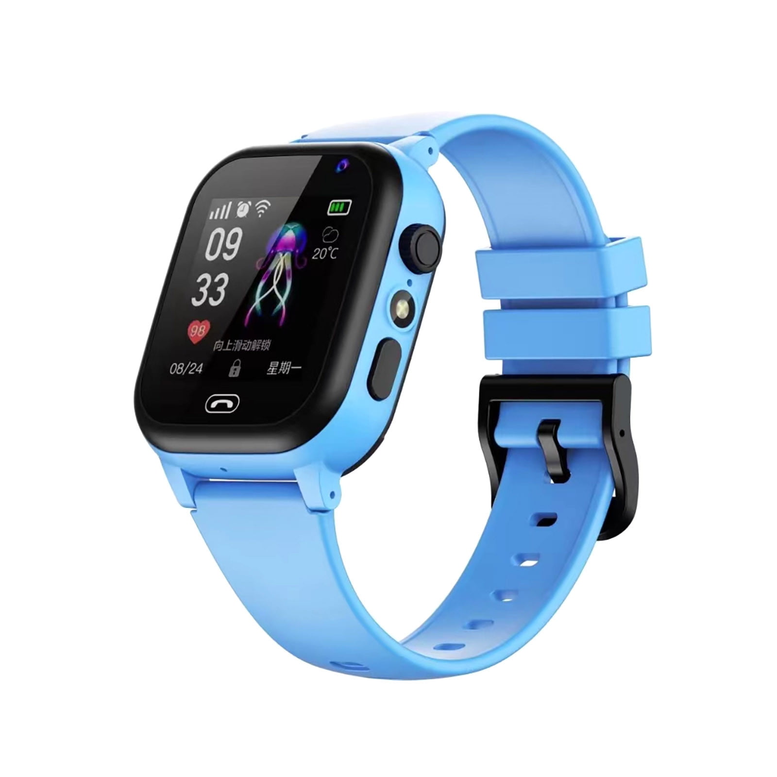 Taicans Kids Smart Watch with GPS Tracker & Camera - 1.44" Touchscreen Waterproof Children's Watch for Boys Girls - Calls,Music Player,Alarm,Weather - Compatible iOS/android - Birthday Christmas Gift - Image 2