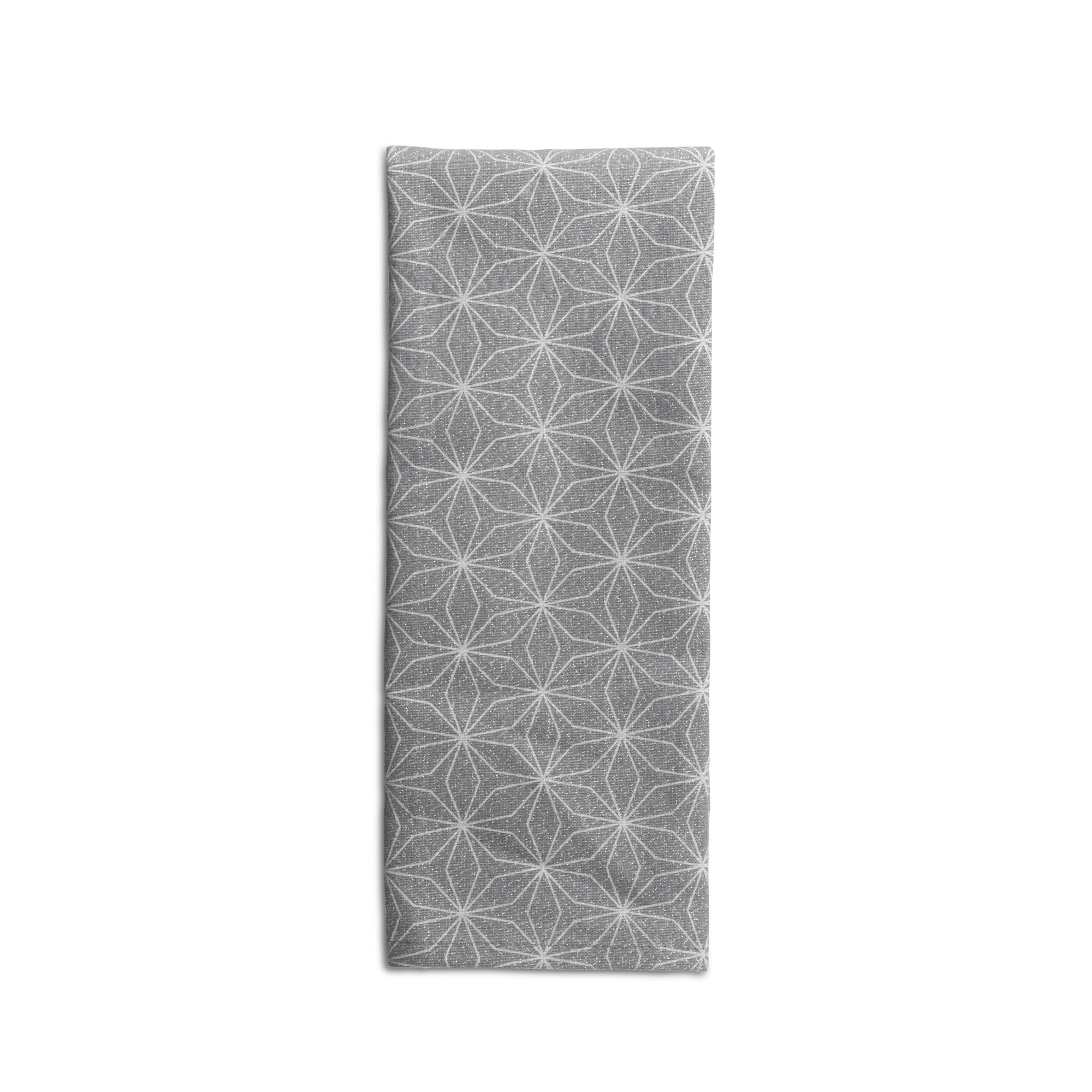 Thyme & Table Kitchen Towels, Gray Star, 4 Pack Set - Image 3