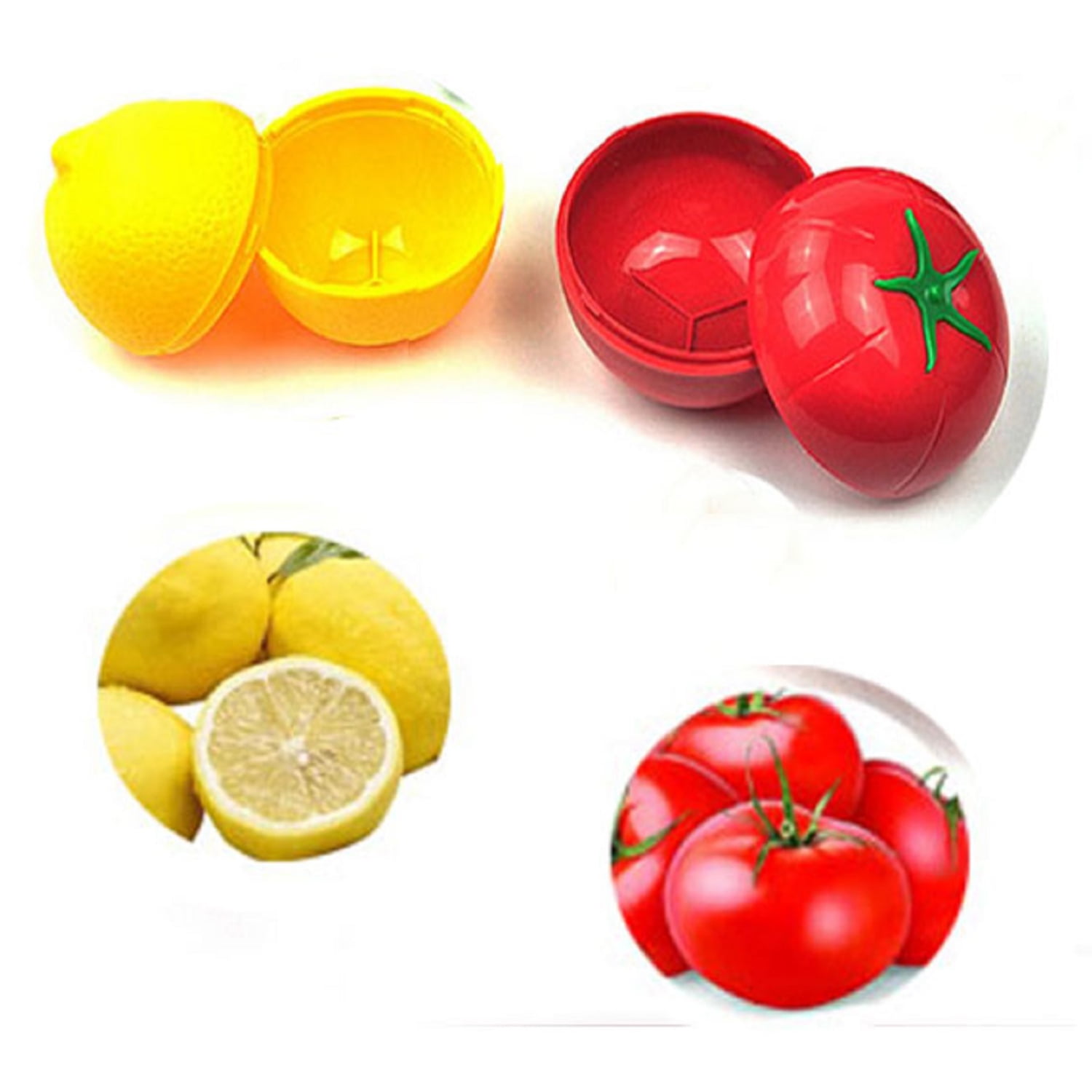 WONIU Onion Saver, Onion Keeper for Fridge, Plastic Kitchen Vegetable Storage Container, Set of 4 - Image 3