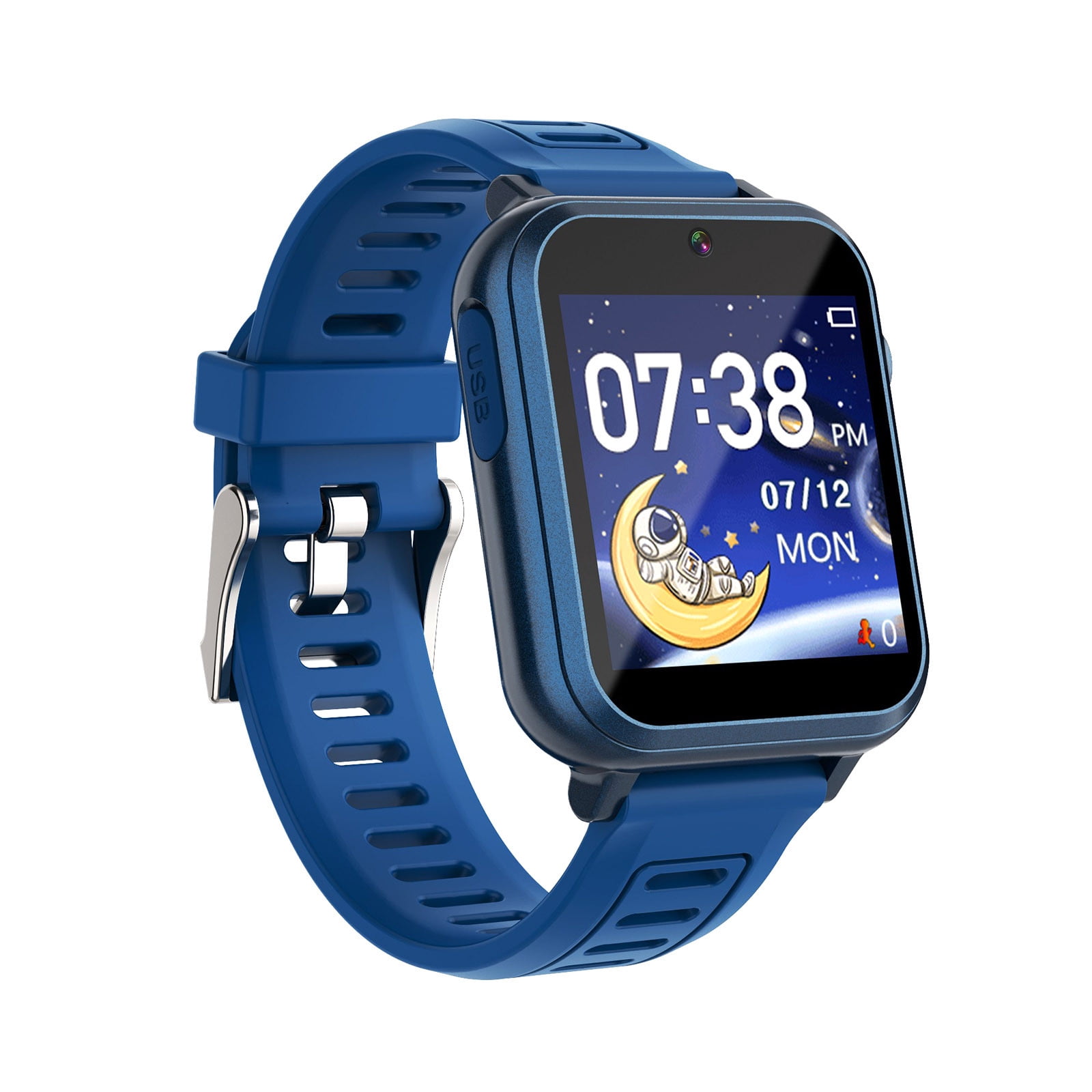 xgfhyjeh Smart Watch for Android Phones, Bluetooth Waterproof Touchs Screen Sports Smart Watches for Kids Boys Girls with With Call Game Cameras Video Music Player Flashlight - Image 4