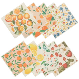 Xiyztok 10PCS Swedish Dishcloths Reusable Kitchen Dishcloth Set Absorbent Dish Towels Soft Cotton Cleaning Cloth for Washing Cleaning Scrubbing Kitchen Bathroom