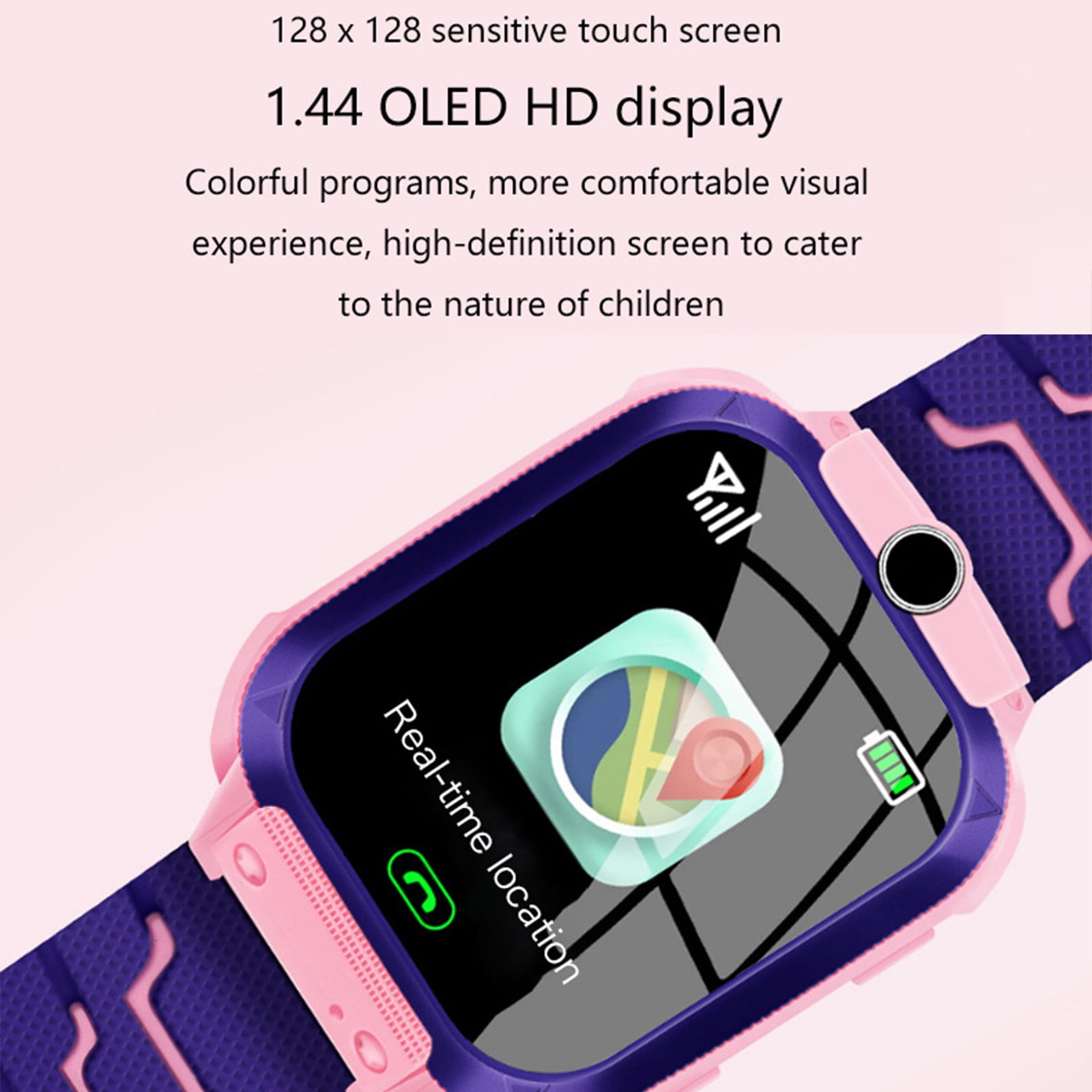 Kids Waterproof Smart Watch Smart Watch for Kids Touchscreen Kids Watches with Video Alarm Camera Music Flashlight Calculator Learning Toys for Girls Boys 3-12 Years Old Birthday - Image 3